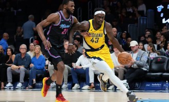 西卡33+7维金斯28+6 鲍威尔23分热火送步行者八连败